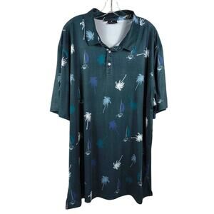 YATTA Golf 4XL Polo Sailboat Palm Trees